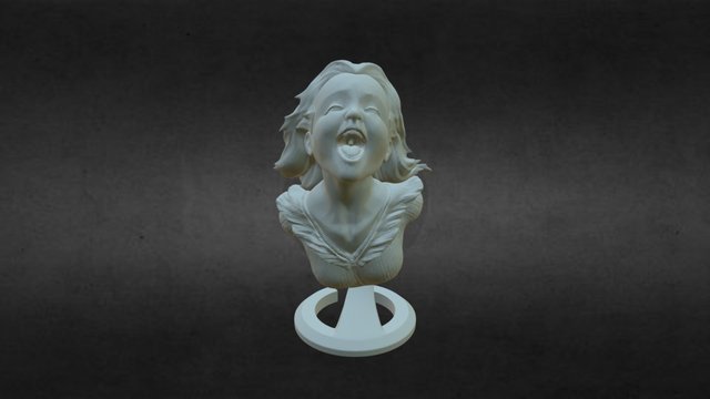 Joyful Yell 3D Model