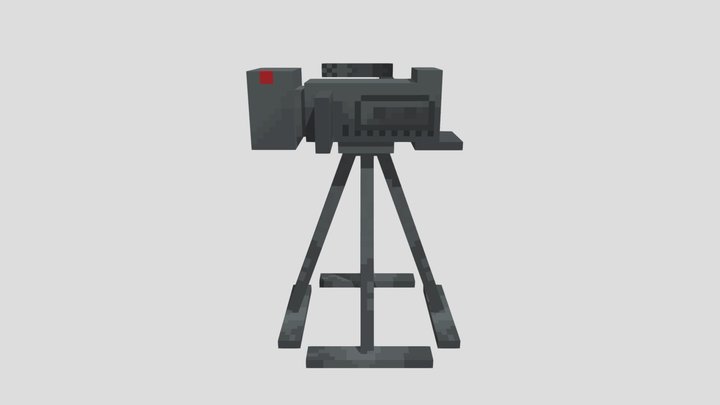 Camera 3D Model