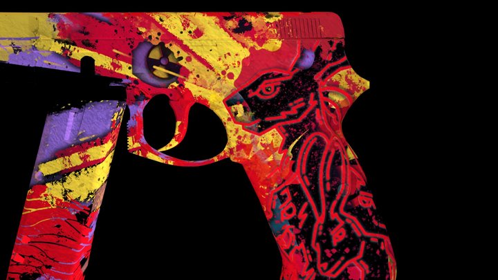 cz_75 3D Model