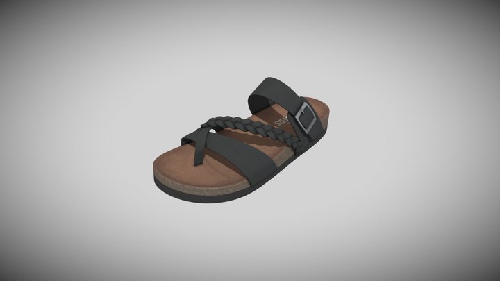 Sandal Shoes 3D Model