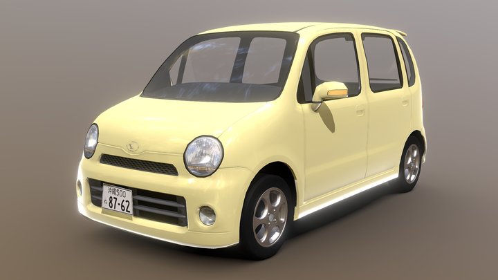 Daihatsu Move Latte Cool 3D Model