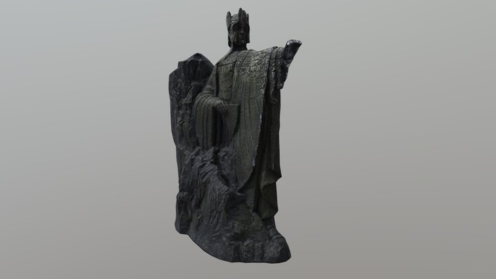 Argonath Statue 3D Model