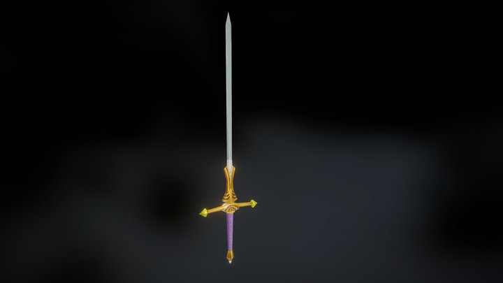 Zelda'S Sword 3D Model