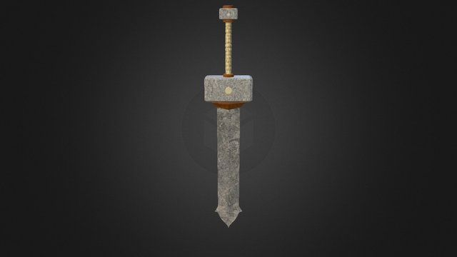 Sledge Sword 3D Model