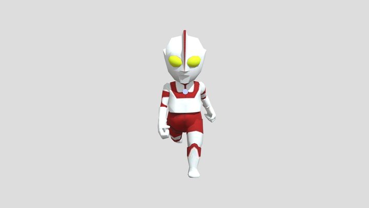 Ultraman SD V.01 3D Model