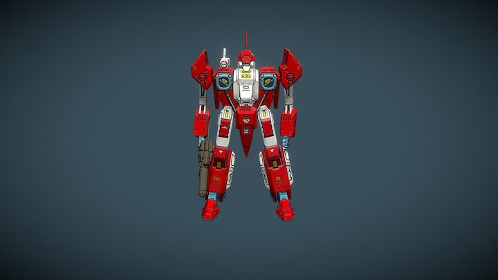 Legioss Zeta Armo-Soldier 3D Model
