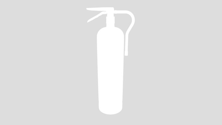 Fire Extuingisher Co2 – Modello 3D gratuito STL