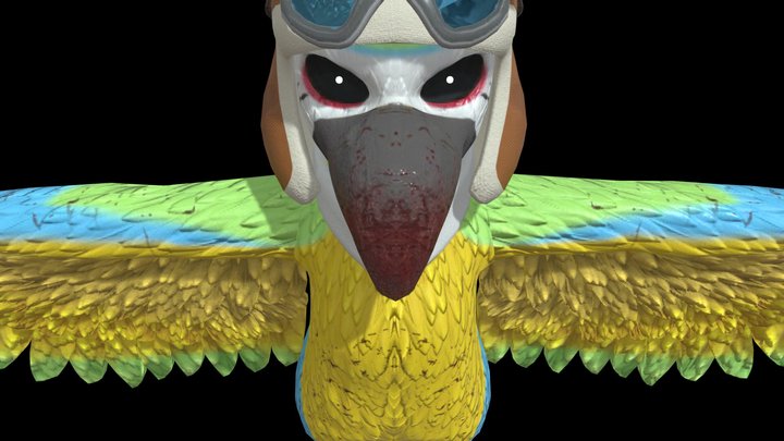 Mollie Macaw (copied) 3D Model