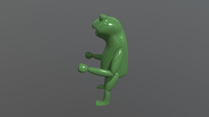 GrantJacobs_FishyFroggy 3D Model
