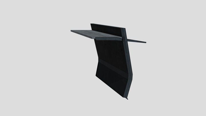 Part Armor G Toilet 3D Model