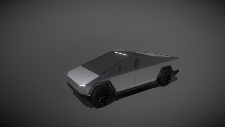 Tesla // Cyber truck 3D Model