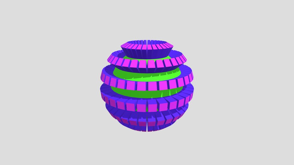 Sphere / Сфера (Low poly)