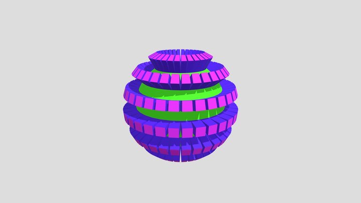 Sphere / Сфера (Low poly)