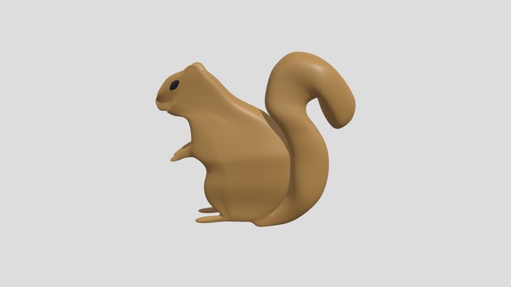 Squirrel! 3D Model