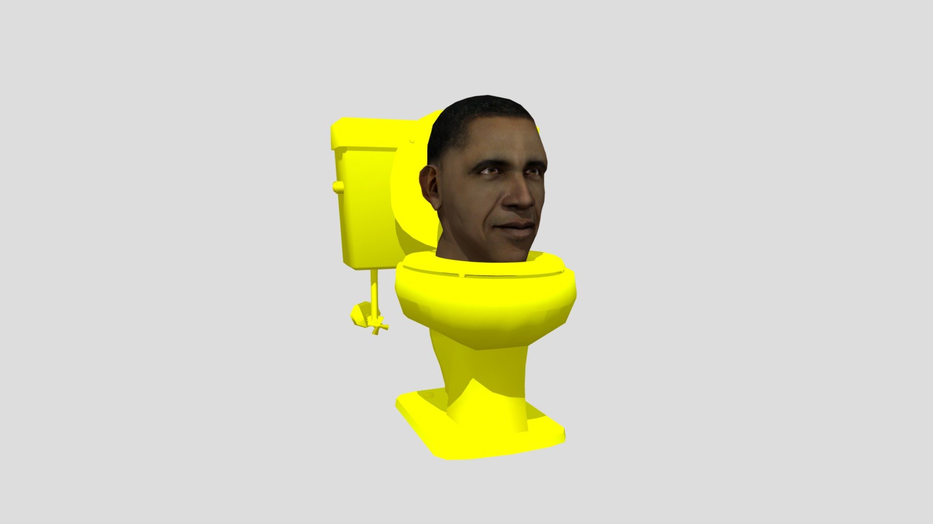 Obamatoilet 3d Model By Lirolism Lirolismm 75ac962 Sketchfab