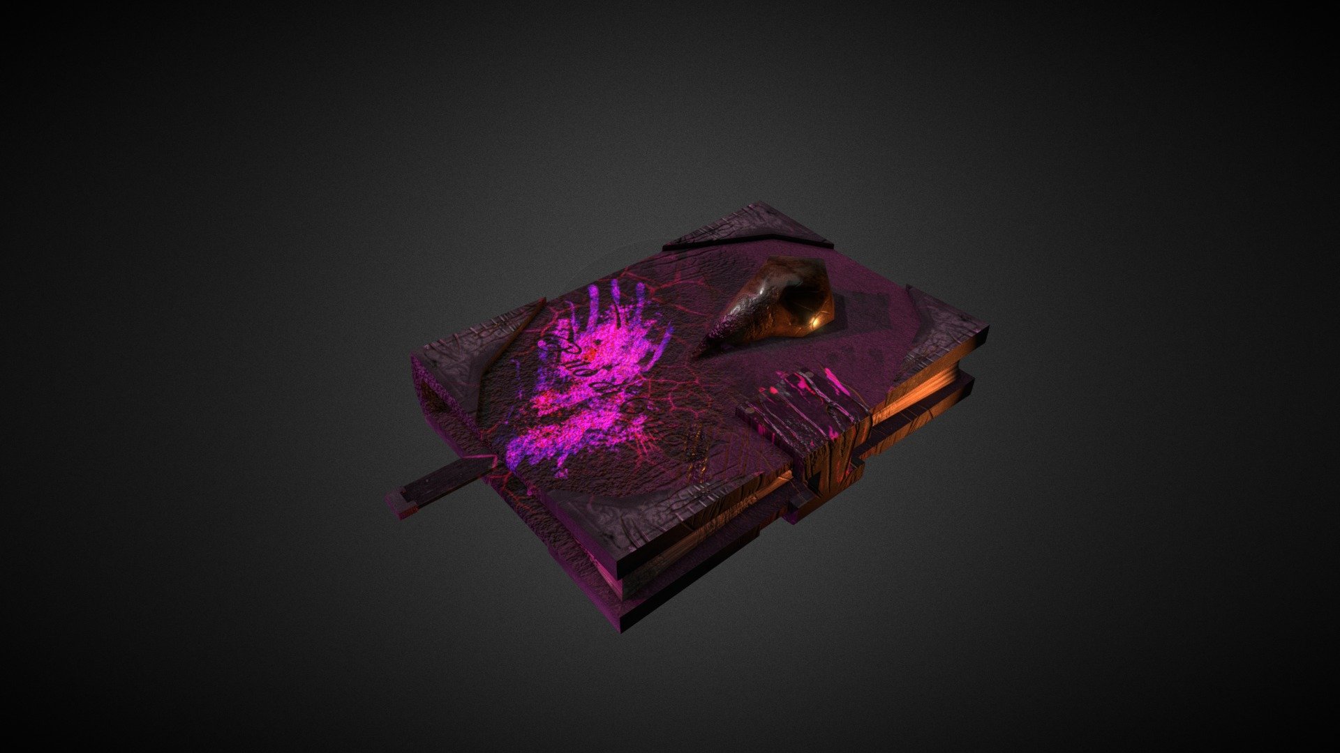 GART130 Spellbook Download Free 3D model by imiv [75aca04] Sketchfab