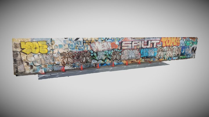 Shibuya Graffiti 3D Model