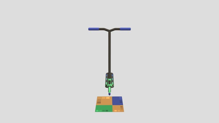 Самокат 3D Model
