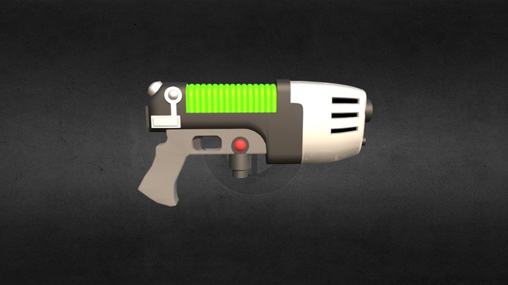 W40K Plasma gun "Dark Forge" 3D Model