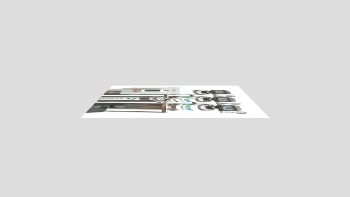 Máy ozone công nghiệp Ecomax 3D Model
