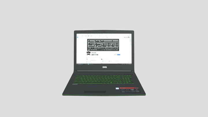 Laptop – Modello 3D gratuito STL