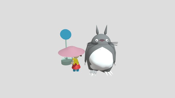 Min_nabo_totoro 3D Model