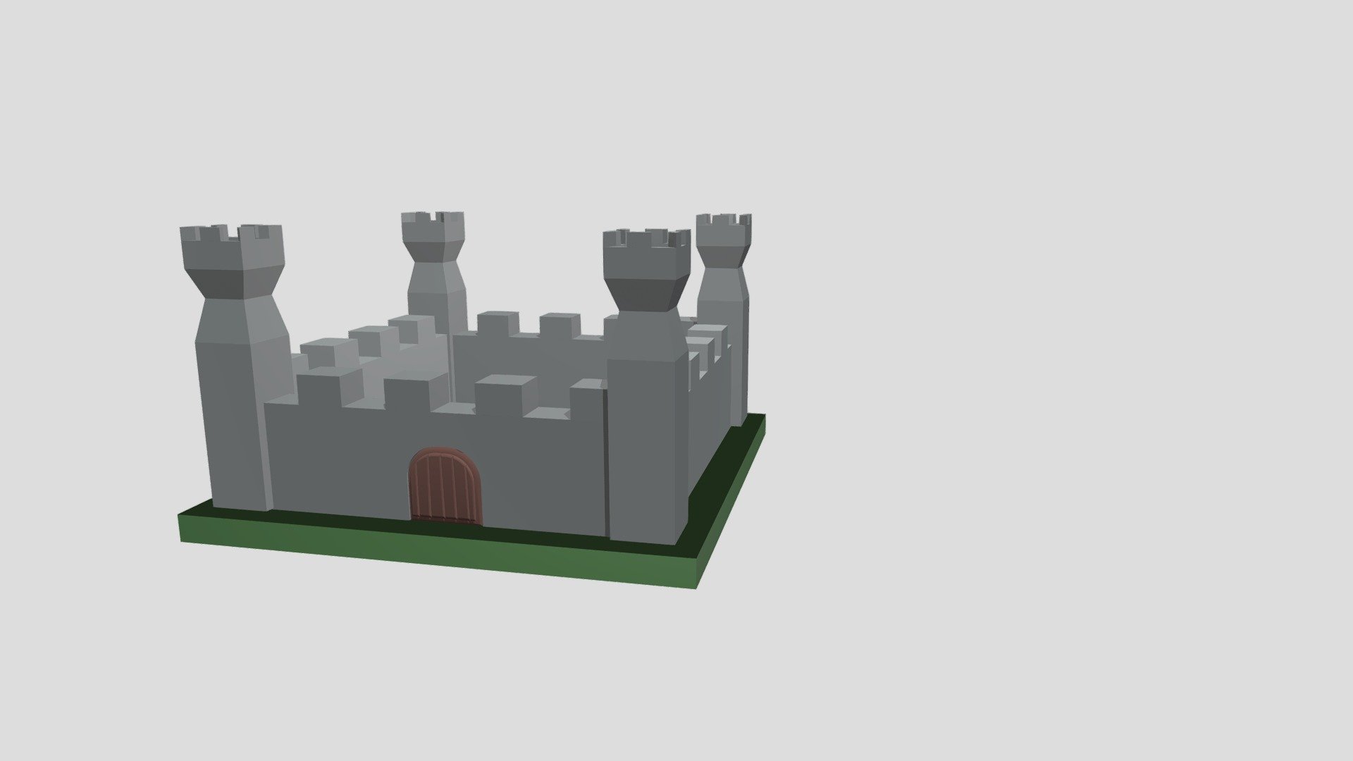 замок - Download Free 3D model by Zlata_305 [75b0c6a] - Sketchfab