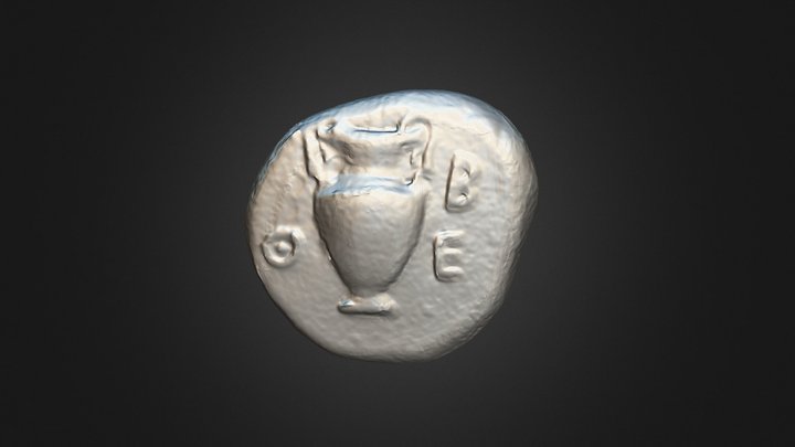 Theban coin (C3244) 3D Model