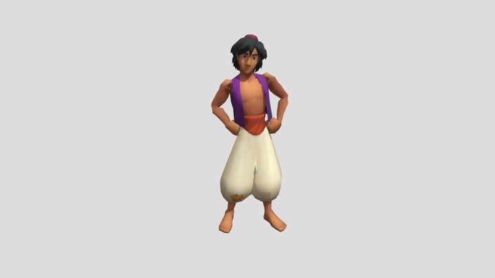 Aladdin 3D Model