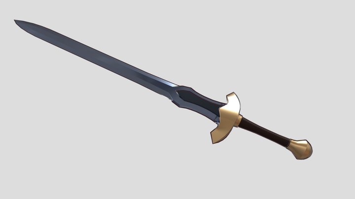 Paladin Sword 3D Model