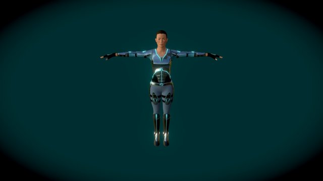 Low Poly WIP 3D Model