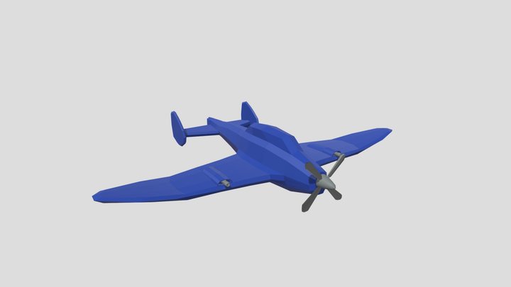 Airplane (WIP) 3D Model