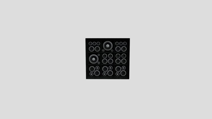 Speaker4 3D Model