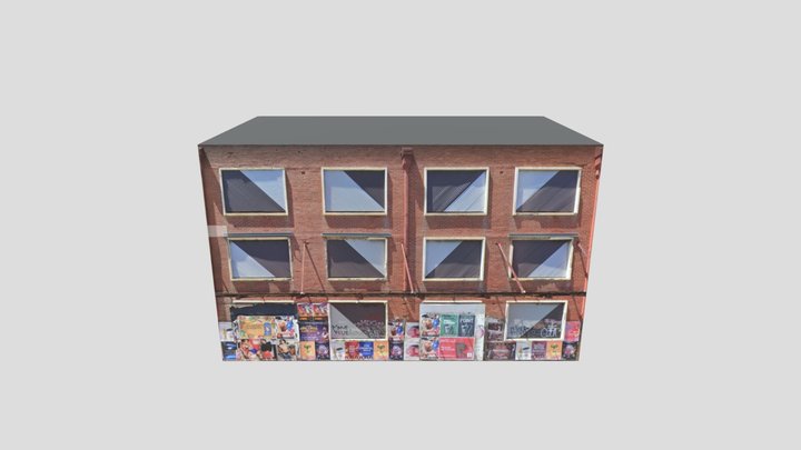 woolstore front 3D Model