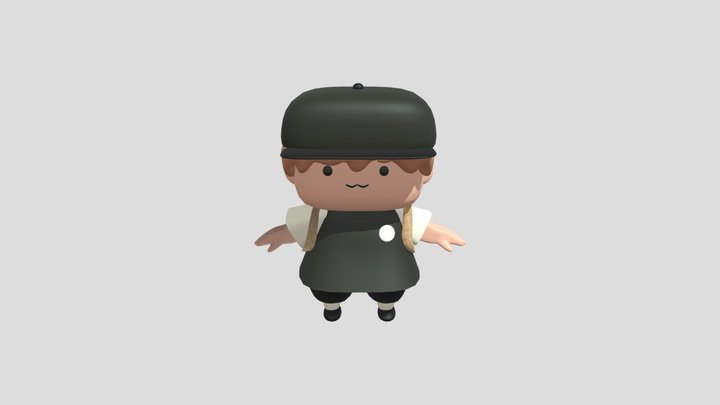 67104919 kid 3D Model