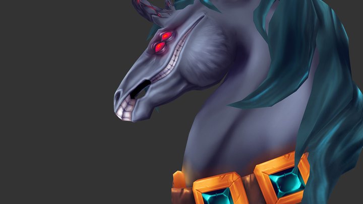 Monster horse 3D Model