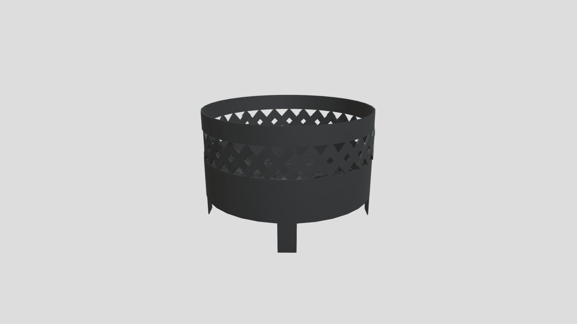 Fire Pit w/Small Legs