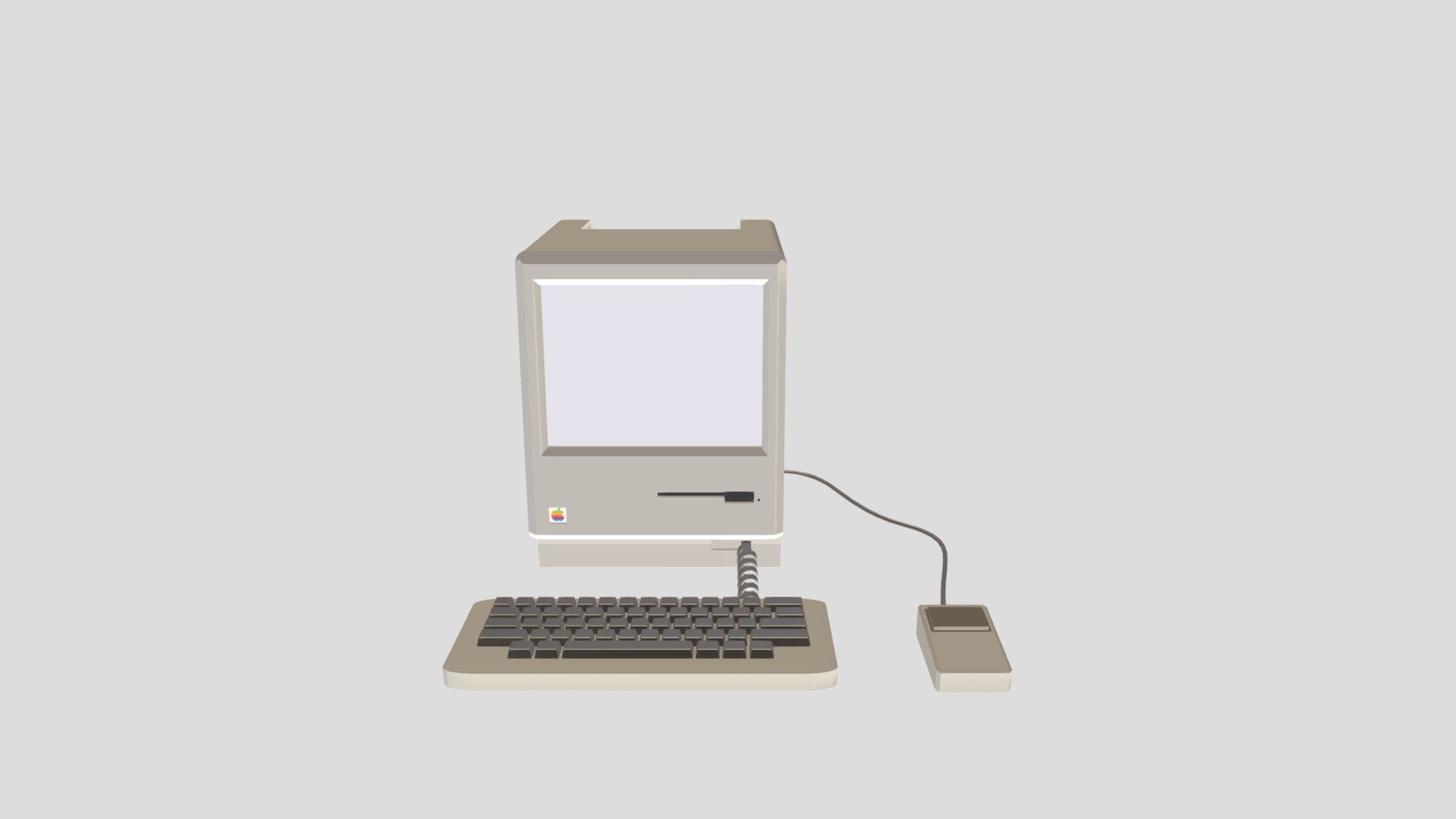 Macintosh - Download Free 3D model by kkulmanakov [75b8e63] - Sketchfab