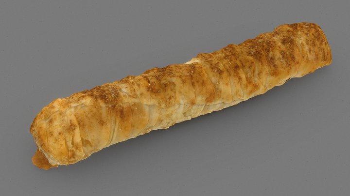 Apple and Cinnamon Börek – Modello 3D gratuito STL