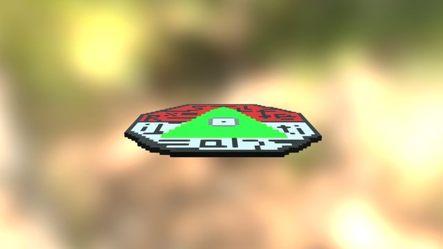 Pokeball Ilumminati 3D Model