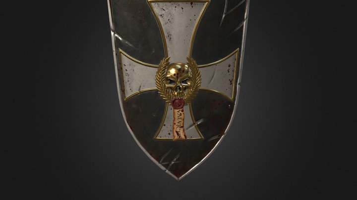 Warhammer Shield 3D Model