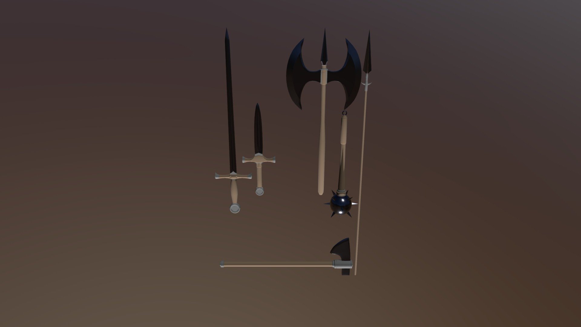 Armas Medievales - Download Free 3D model by JMSG (@panamagomezz