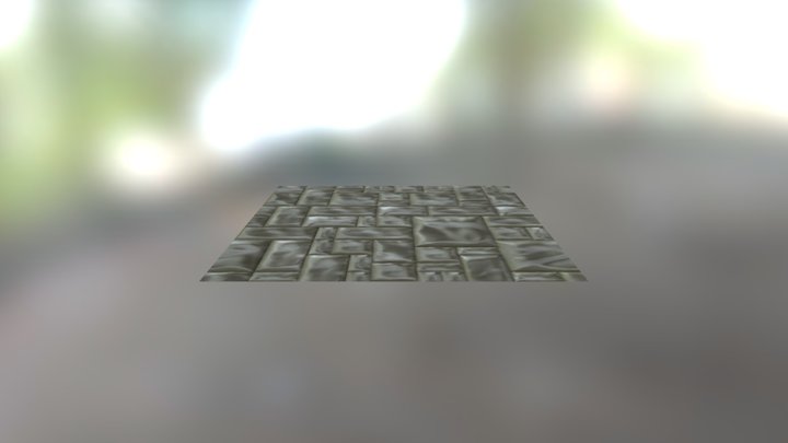 Plane 3D vision wall 3D Model
