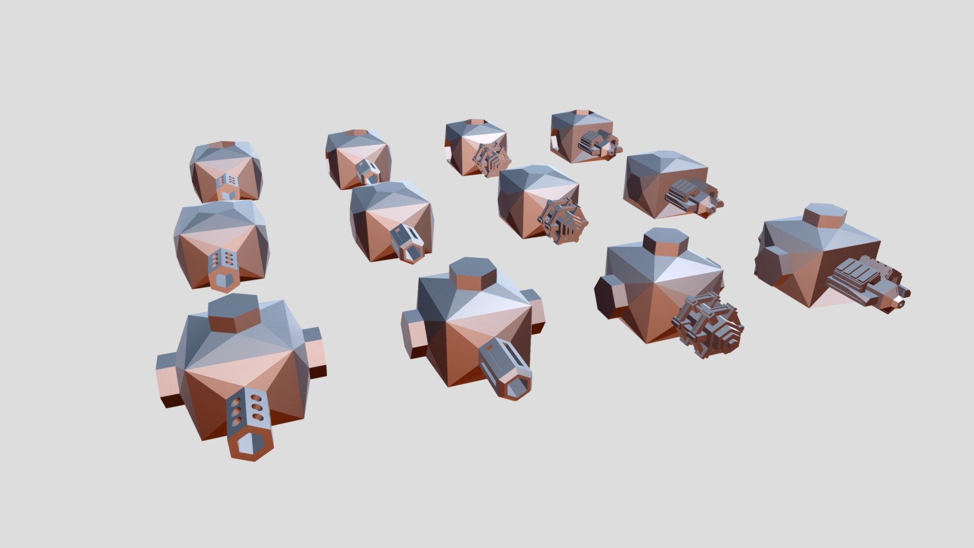 Small Tower Defence Canons