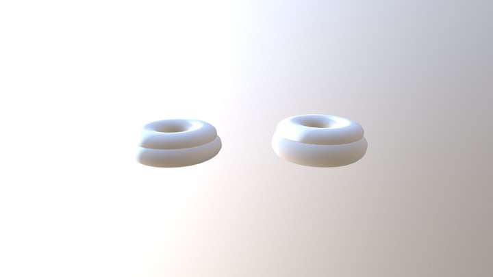 Donut #1 3D Model