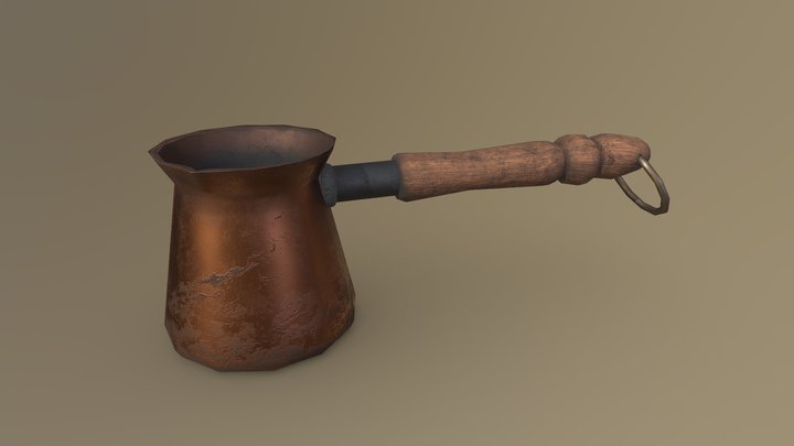 Turk for coffee 3D Model