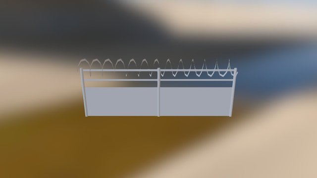 Fence 3D Model