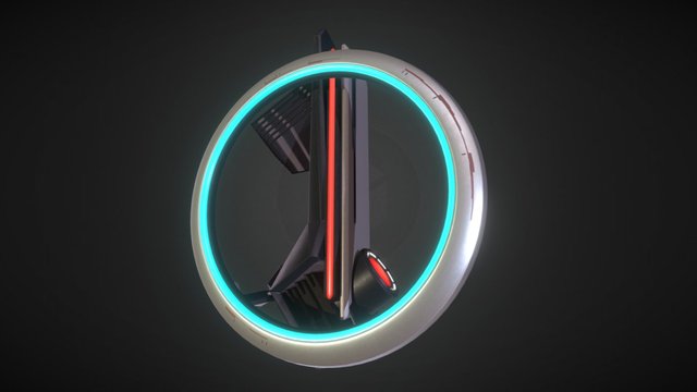 Alien Universal Probe 3D Model
