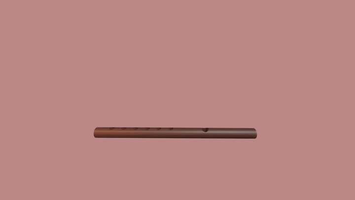 Suling 3D Model