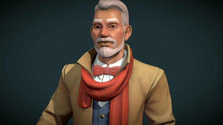 The OldMan 3D Model